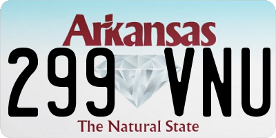 AR license plate 299VNU