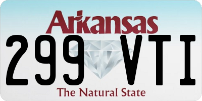 AR license plate 299VTI