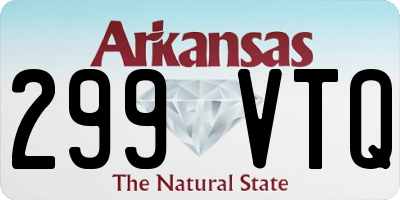 AR license plate 299VTQ