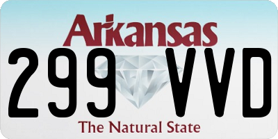 AR license plate 299VVD