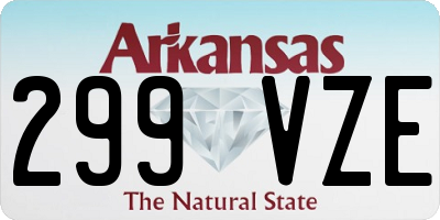 AR license plate 299VZE