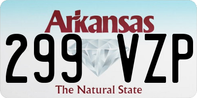 AR license plate 299VZP