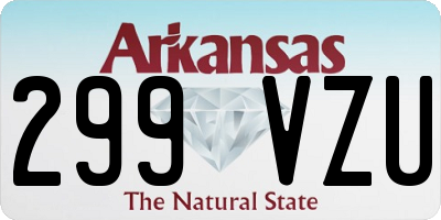 AR license plate 299VZU