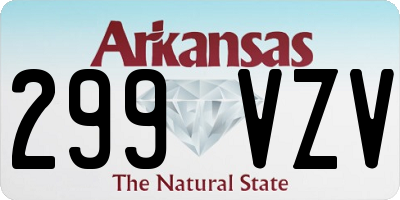 AR license plate 299VZV
