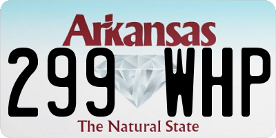 AR license plate 299WHP