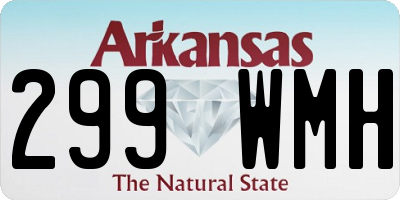 AR license plate 299WMH