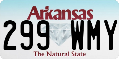 AR license plate 299WMY