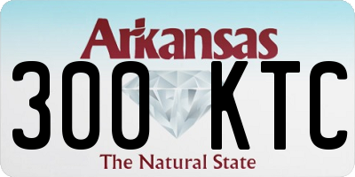 AR license plate 300KTC
