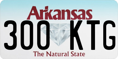 AR license plate 300KTG