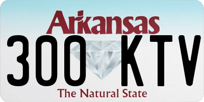 AR license plate 300KTV