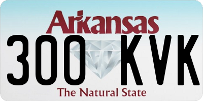 AR license plate 300KVK