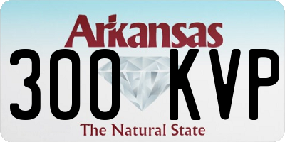 AR license plate 300KVP