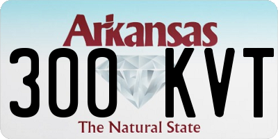 AR license plate 300KVT