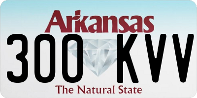 AR license plate 300KVV