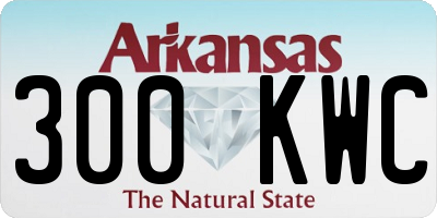 AR license plate 300KWC