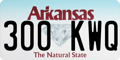 AR license plate 300KWQ