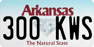 AR license plate 300KWS