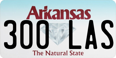 AR license plate 300LAS