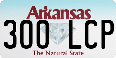 AR license plate 300LCP