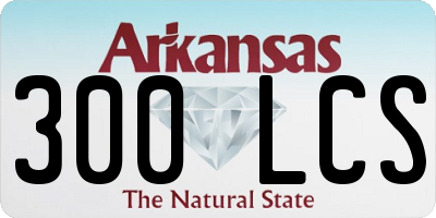 AR license plate 300LCS