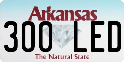 AR license plate 300LED