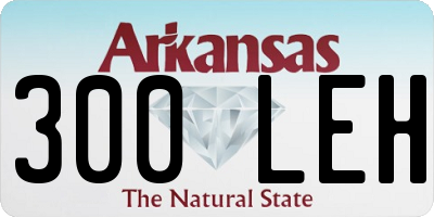 AR license plate 300LEH