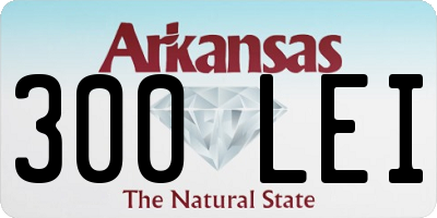 AR license plate 300LEI