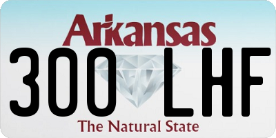 AR license plate 300LHF