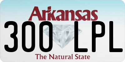 AR license plate 300LPL