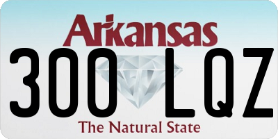AR license plate 300LQZ