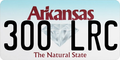 AR license plate 300LRC