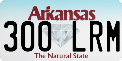 AR license plate 300LRM