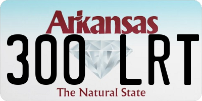 AR license plate 300LRT