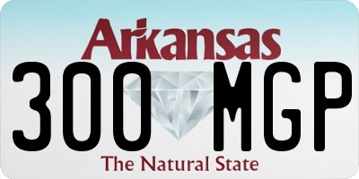AR license plate 300MGP