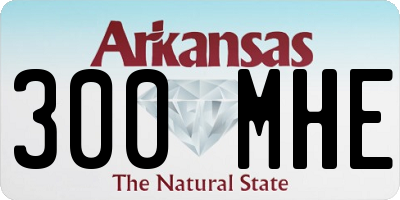 AR license plate 300MHE