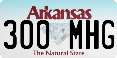 AR license plate 300MHG