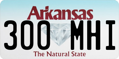 AR license plate 300MHI