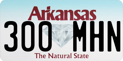 AR license plate 300MHN