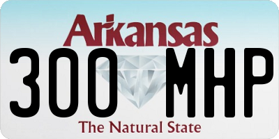 AR license plate 300MHP