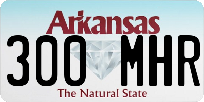 AR license plate 300MHR