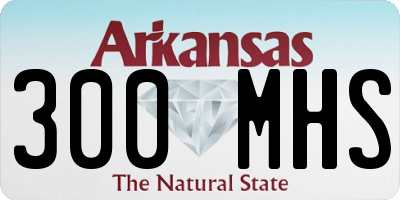 AR license plate 300MHS