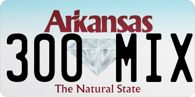 AR license plate 300MIX