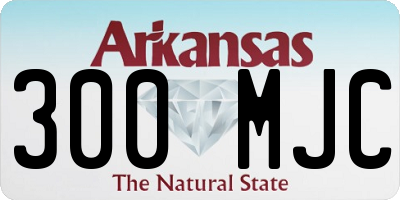 AR license plate 300MJC