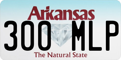 AR license plate 300MLP