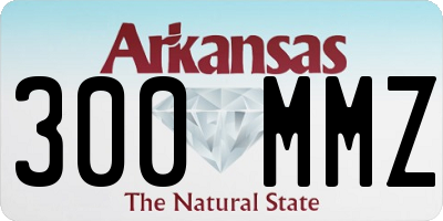 AR license plate 300MMZ