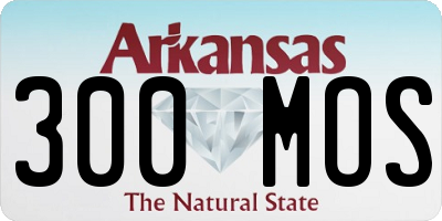 AR license plate 300MOS