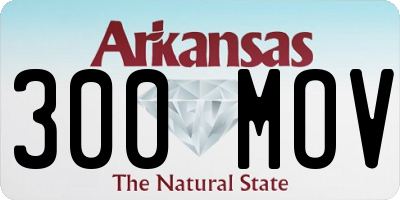 AR license plate 300MOV