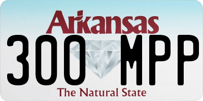 AR license plate 300MPP
