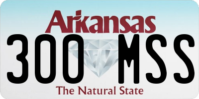 AR license plate 300MSS