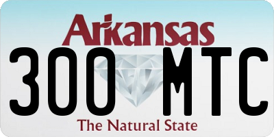 AR license plate 300MTC